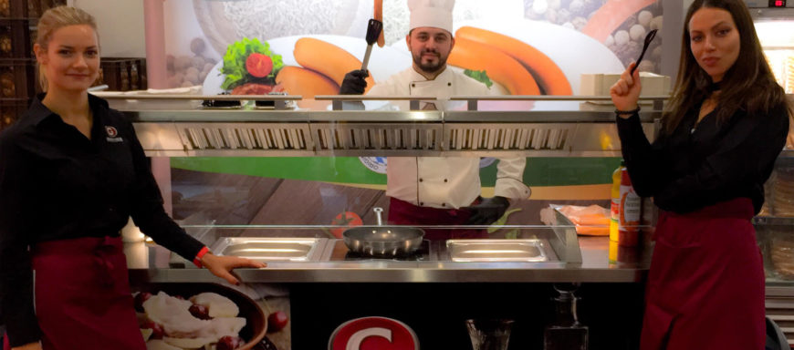 Die Monolith Fleisch- und Teigwarenfabrik nahm an der Fachmesse Evenord teil