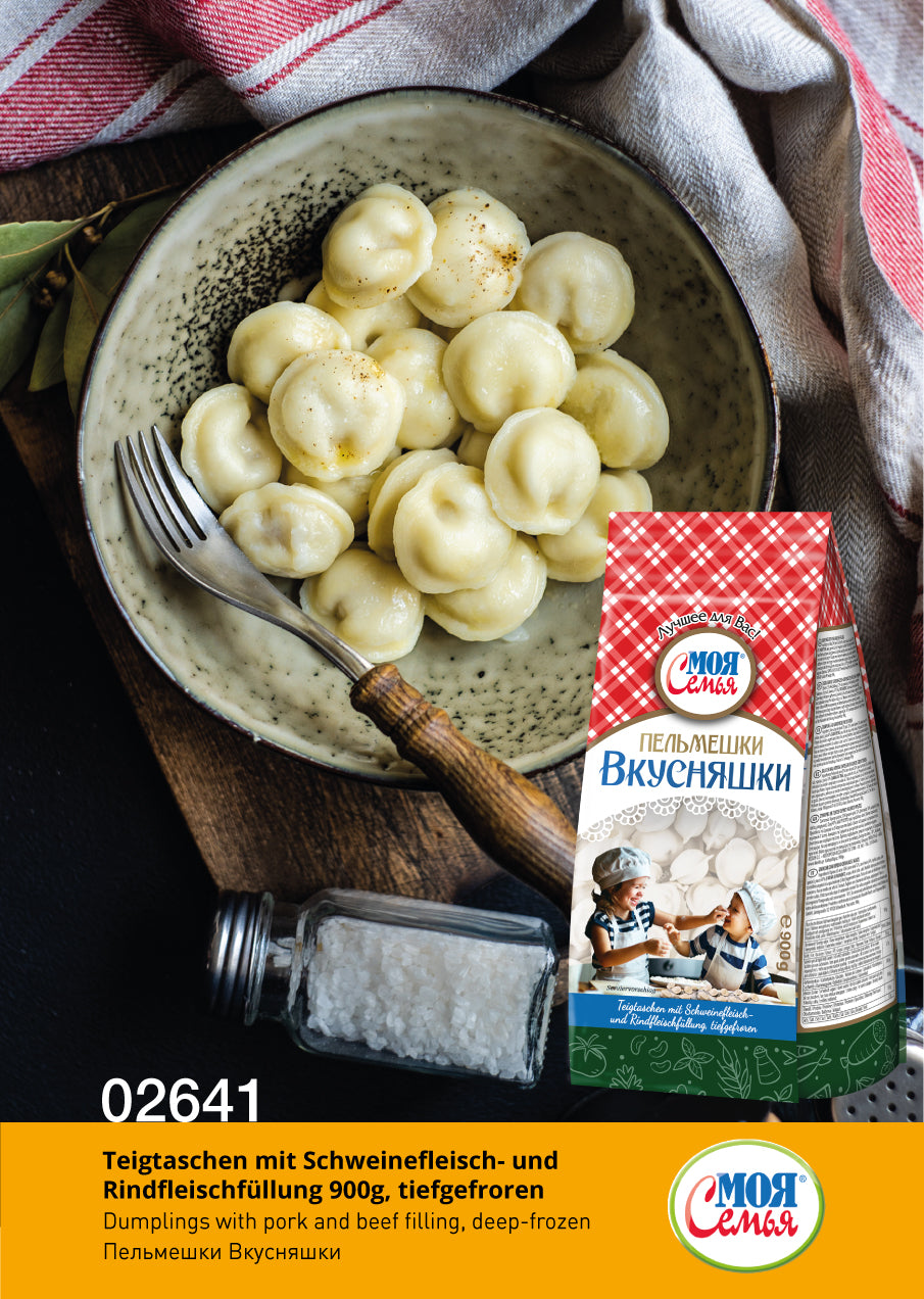 Pelmeni Moja Semja Vkusnjashki, 900g