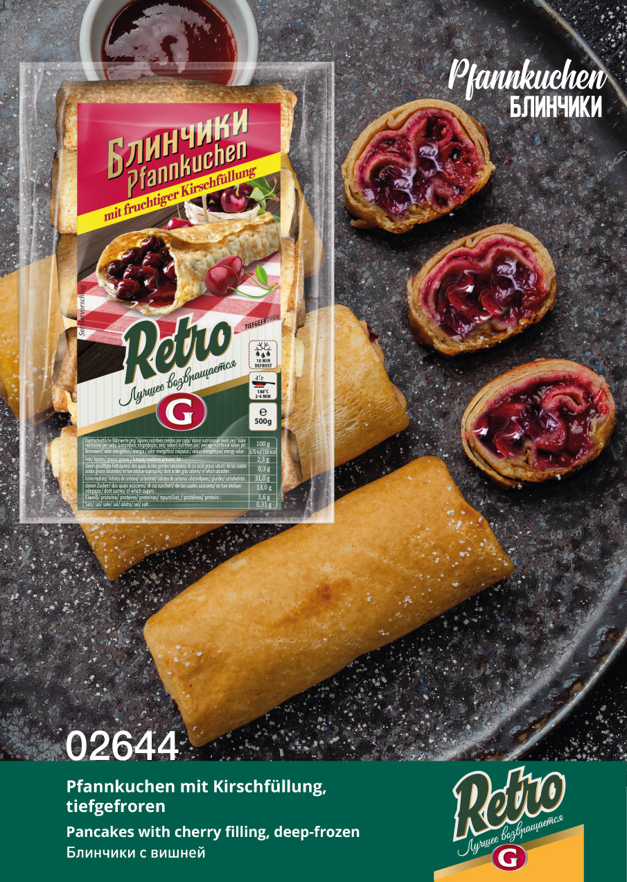 RETRO Blintschiki s wischnej 500g
