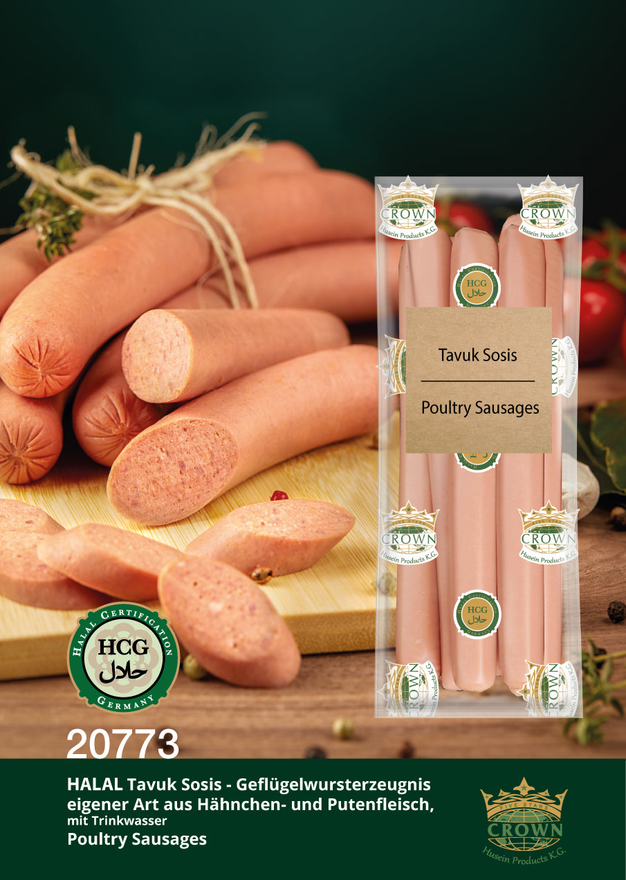 Halal Tavuk Sosis, 600g
