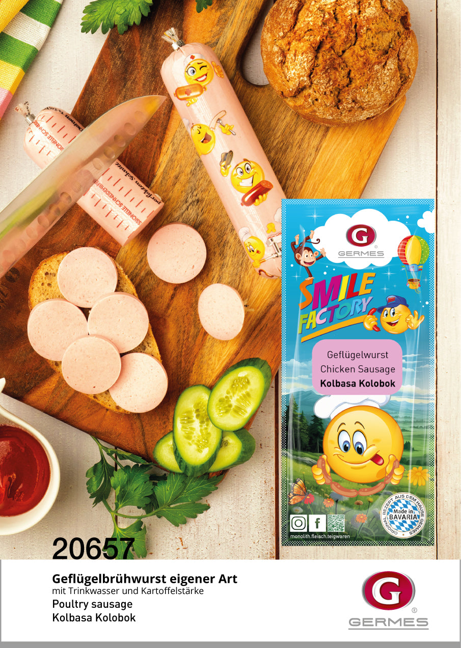 Geflügelbrühwurst "Smile Factory", 180g