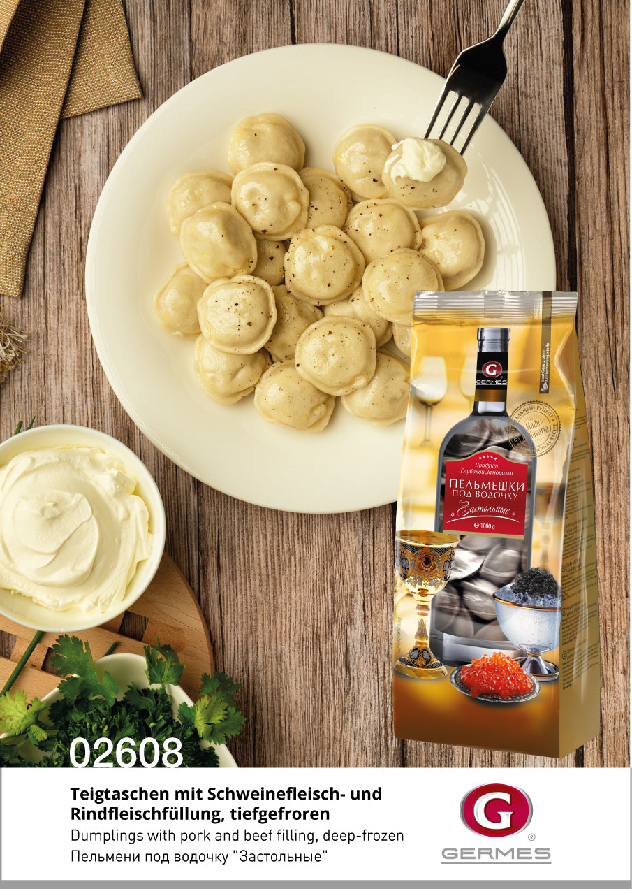 Pelmeni pod wodotschku "Sastolnye" 1,0kg