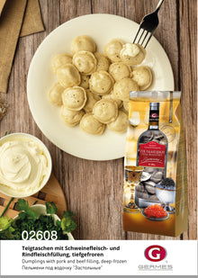 Pelmeni pod wodotschku "Sastolnye" 1,0kg