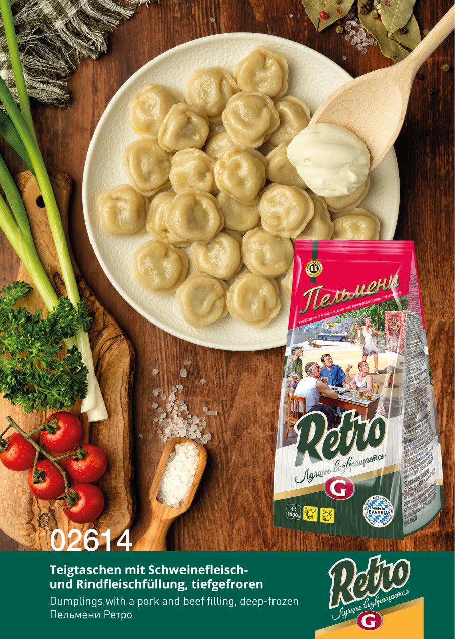 RETRO  Pelmeni, 1000g
