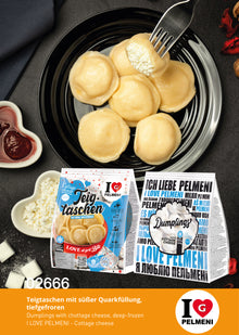Pelmeni I Love Cottage Cheese, 1000g