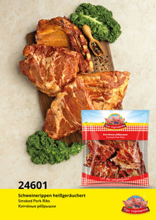 Schweinerippen heißgeräuchert, ca. 1,1kg